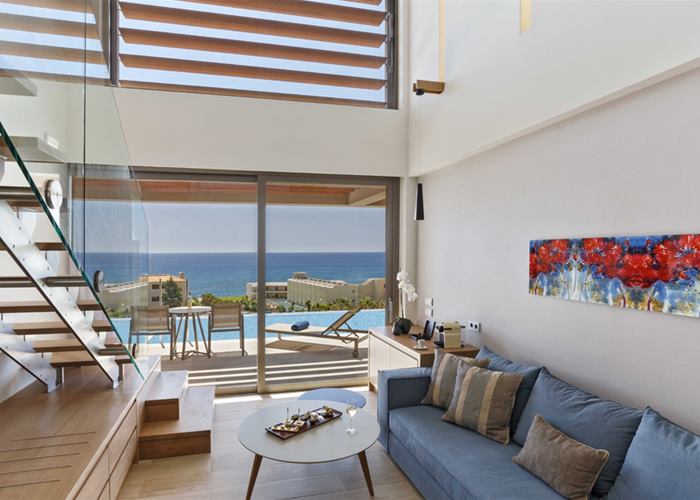 Atlantica Imperial Residences - Swim up Premium Duplex Suite, Sea View and Terrace
